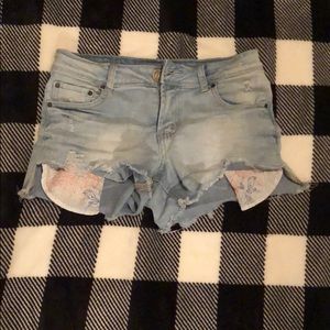 Jean shorts